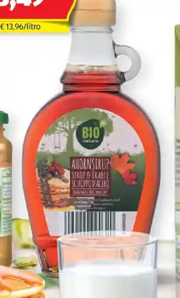 ALDI Bio natura quantità sciroppo d'acero bio offerta
