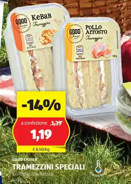 ALDI Good choice tramezzini speciali offerta