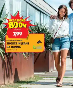 ALDI UP 2 FASHION WOMEN Shorts in jeans offerta