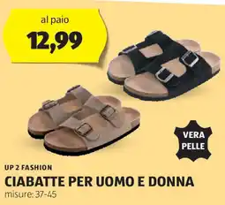 ALDI UP 2 FASHION Ciabatte per uomo e donna offerta