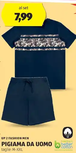 ALDI UP 2 FASHION MEN Pigiama da uomo offerta