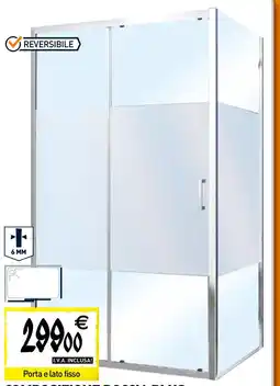 Tecnomat Composizione doccia plus porta 117-20 cm offerta