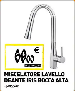 Tecnomat Miscelatore lavello deante iris bocca alta offerta