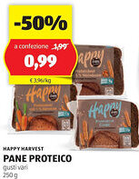 ALDI HAPPY HARVEST Pane proteico offerta