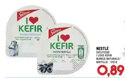 Gran Risparmio Nestlé sveltesse i love kefir bianco naturale/ mirtillo offerta