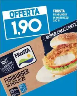 Gran Risparmio Frosta fishburger di merluzzo offerta