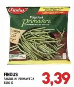 Gran Risparmio Findus fagiolini primavera offerta