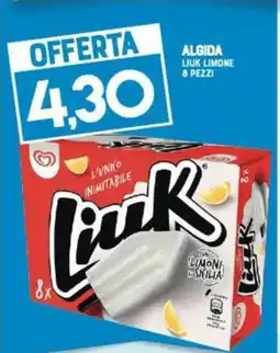 Gran Risparmio Algida liuk limone 8 pezzi offerta