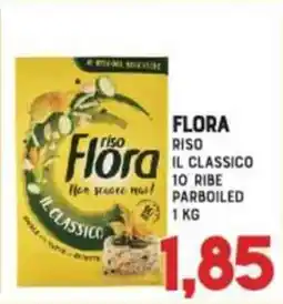 Gran Risparmio Flora riso il classico 10 ribe parboiled offerta