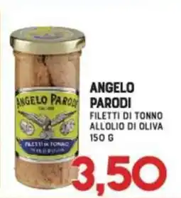 Gran Risparmio Angelo parodi filetti di tonno allolio di oliva offerta