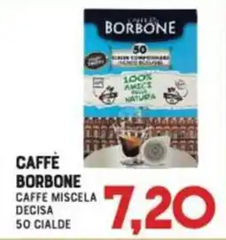 Gran Risparmio Caffe borbone caffe miscela decisa 50 cialde offerta