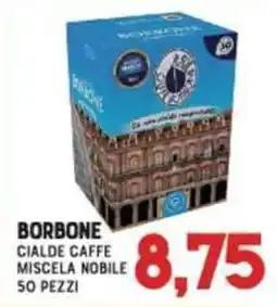 Gran Risparmio Borbone cialde caffe miscela nobile 50 pezzi offerta