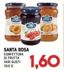 Gran Risparmio Santa rosa confettura di frutta vari gusti offerta