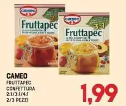 Gran Risparmio Cameo fruttapec confettura offerta