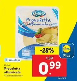Lidl Merivio Provoletta affumicata offerta