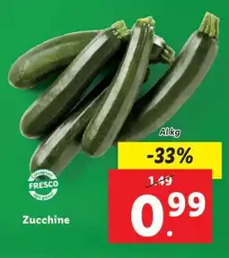 Lidl Zucchine offerta