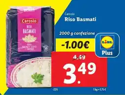 Lidl Carosio Riso Basmati offerta