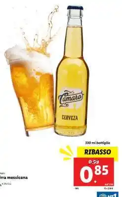 Lidl Camaro Cerveza offerta