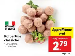 Lidl Polpettine classiche offerta