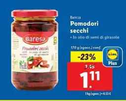 Lidl Baresa Pomodori secchi offerta