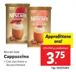 Lidl Nescafé Gold Cappuccino offerta