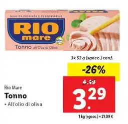 Lidl Rio Mare Tonno offerta