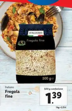 Lidl Fregola fine offerta