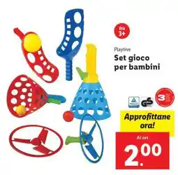 Lidl Set gioco per bambini offerta