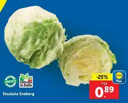 Lidl Insalata iceberg offerta