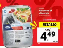 Lidl Vaschette di alluminio offerta