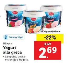 Lidl Milbona Yogurt alla greca offerta