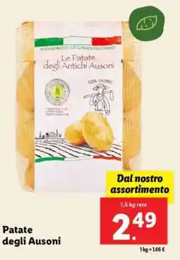 Lidl Patate degli Ausoni offerta