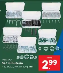 Lidl PARKSIDE Set minuteria offerta