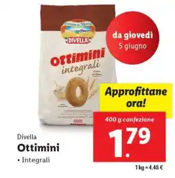 Lidl DIVELLA OTTIMINI offerta