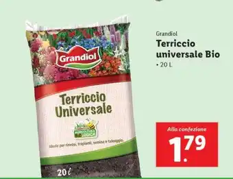 Lidl Grandiol Terriccio universale bio offerta
