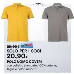 Coop POLO UOMO COVERI offerta