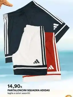 Coop PANTALONCINI SQUADRA ADIDAS offerta