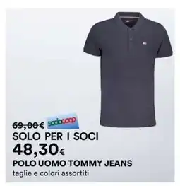 Coop POLO UOMO TOMMY JEANS offerta