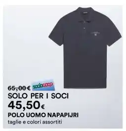 Coop POLO UOMO NAPAPIJRI offerta