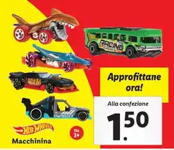Lidl Hot Wheels Macchinina offerta