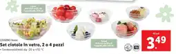 Lidl Set ciotole in vetro, 2 o 4 pezzi offerta
