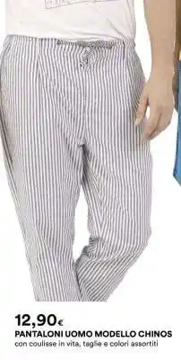 Coop PANTALONI UOMO MODELLO CHINOS offerta