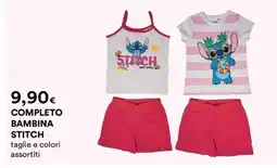 Coop Completo Bambina Stitch offerta