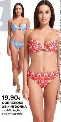 Coop CONFEZIONE 2 BIKINI DONNA offerta