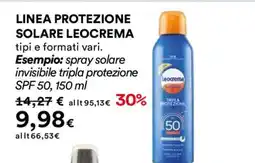 Coop LINEA PROTEZIONE SOLARE LEOCREMA offerta