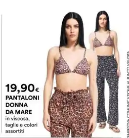 Coop PANTALONI DONNA DA MARE offerta