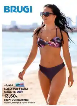 Coop BIKINI DONNA BRUGI offerta