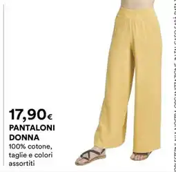 Coop Pantaloni Donna offerta