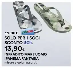 Coop INFRADITO MARE UOMO IPANEMA FANTASIA offerta