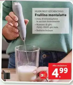 Lidl Frullino montalatte offerta